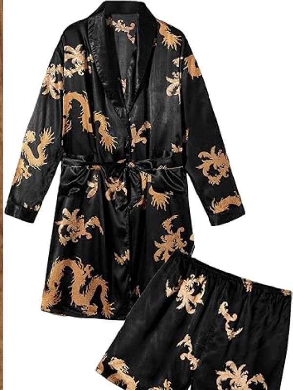 Twin Love 2023 David Cabello Black Dragon Kimono